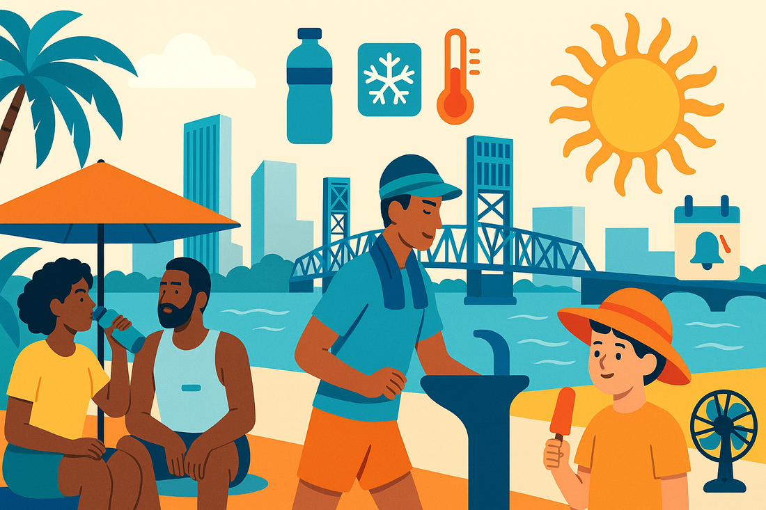 Beat the Heat: A Jacksonville Guide to Staying Cool (and Ready) in a Heatwave