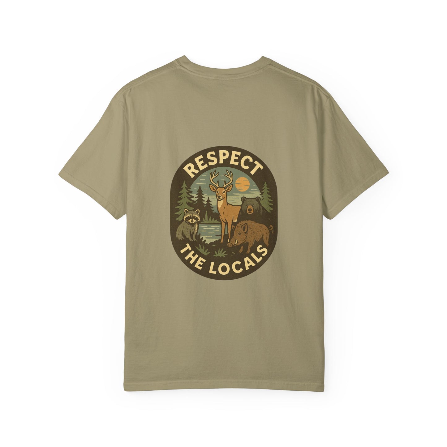 Respect the Locals: Surfs Up T-Shirt | Wear It Now | Preserve Wildlife | Jax Humor