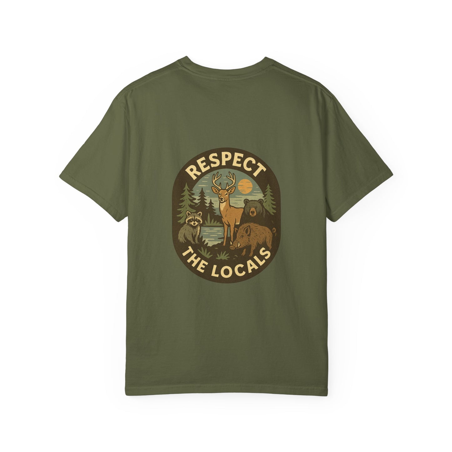 Respect the Locals: Surfs Up T-Shirt | Wear It Now | Preserve Wildlife | Jax Humor