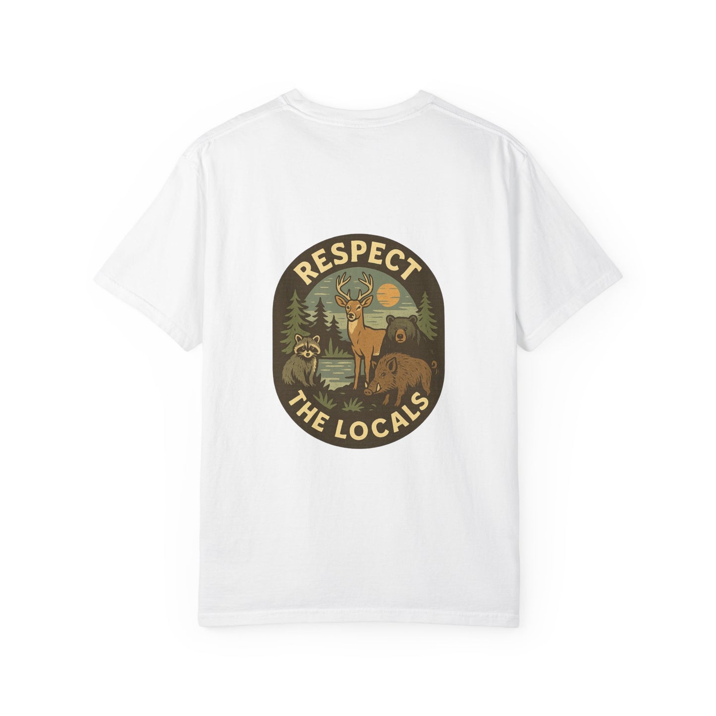 Respect the Locals: Surfs Up T-Shirt | Wear It Now | Preserve Wildlife | Jax Humor