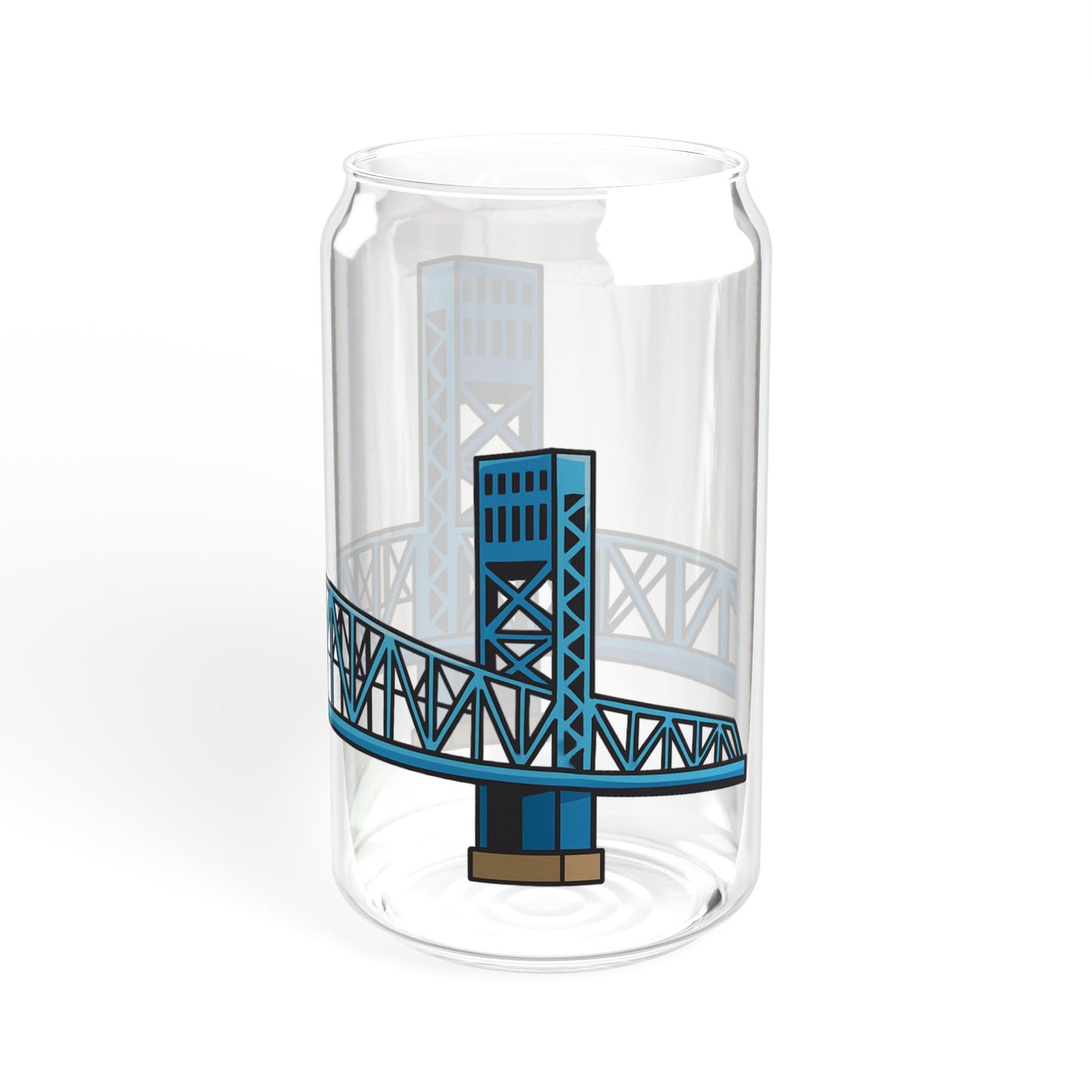 Main Street Bridge Sipper Glass, 16oz | Get Yours Today | Jax Humor