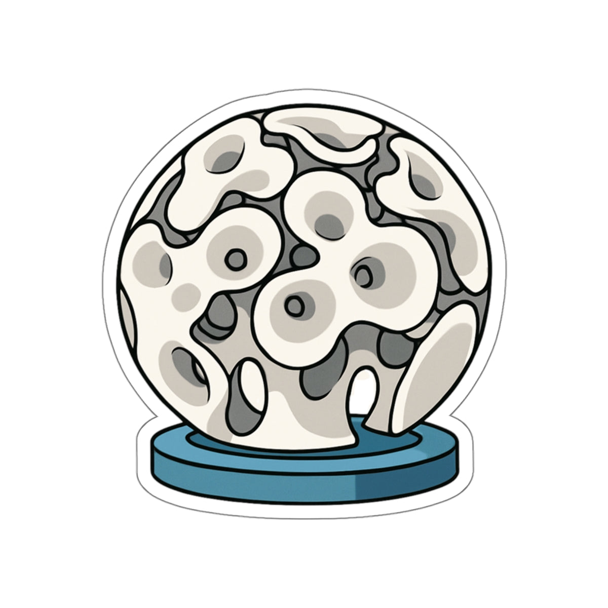 The Rising Pearl Sticker | Get Yours | Jax Humor