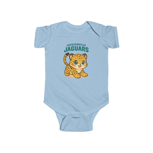 Tiny Roar Baby Bodysuit - Jaguar Infant Onesie