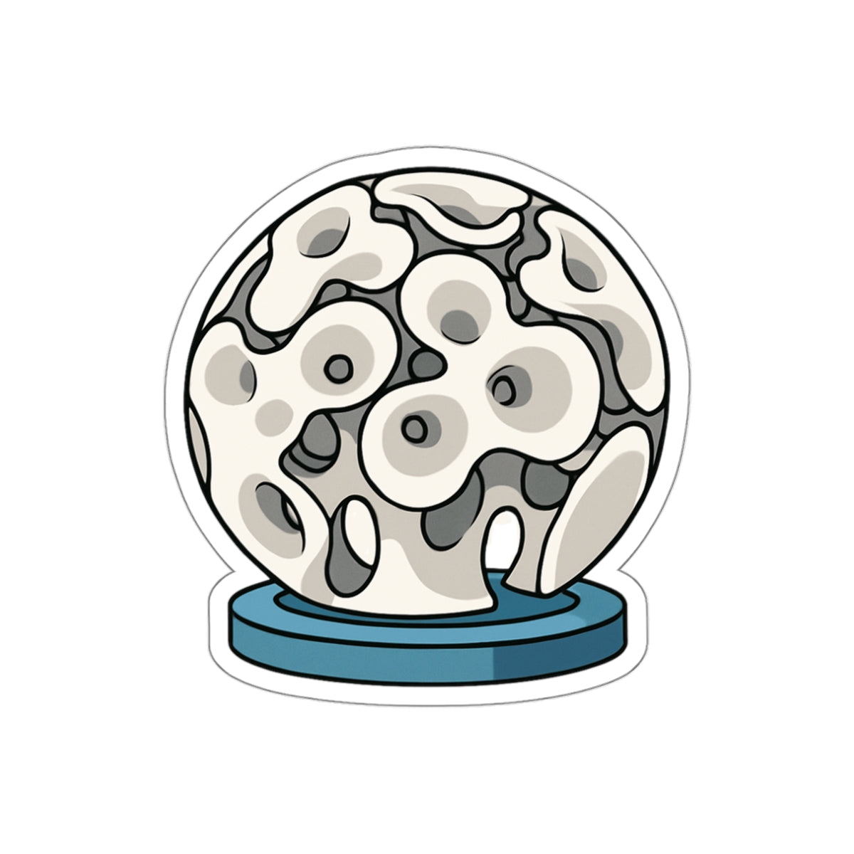 The Rising Pearl Sticker | Get Yours | Jax Humor