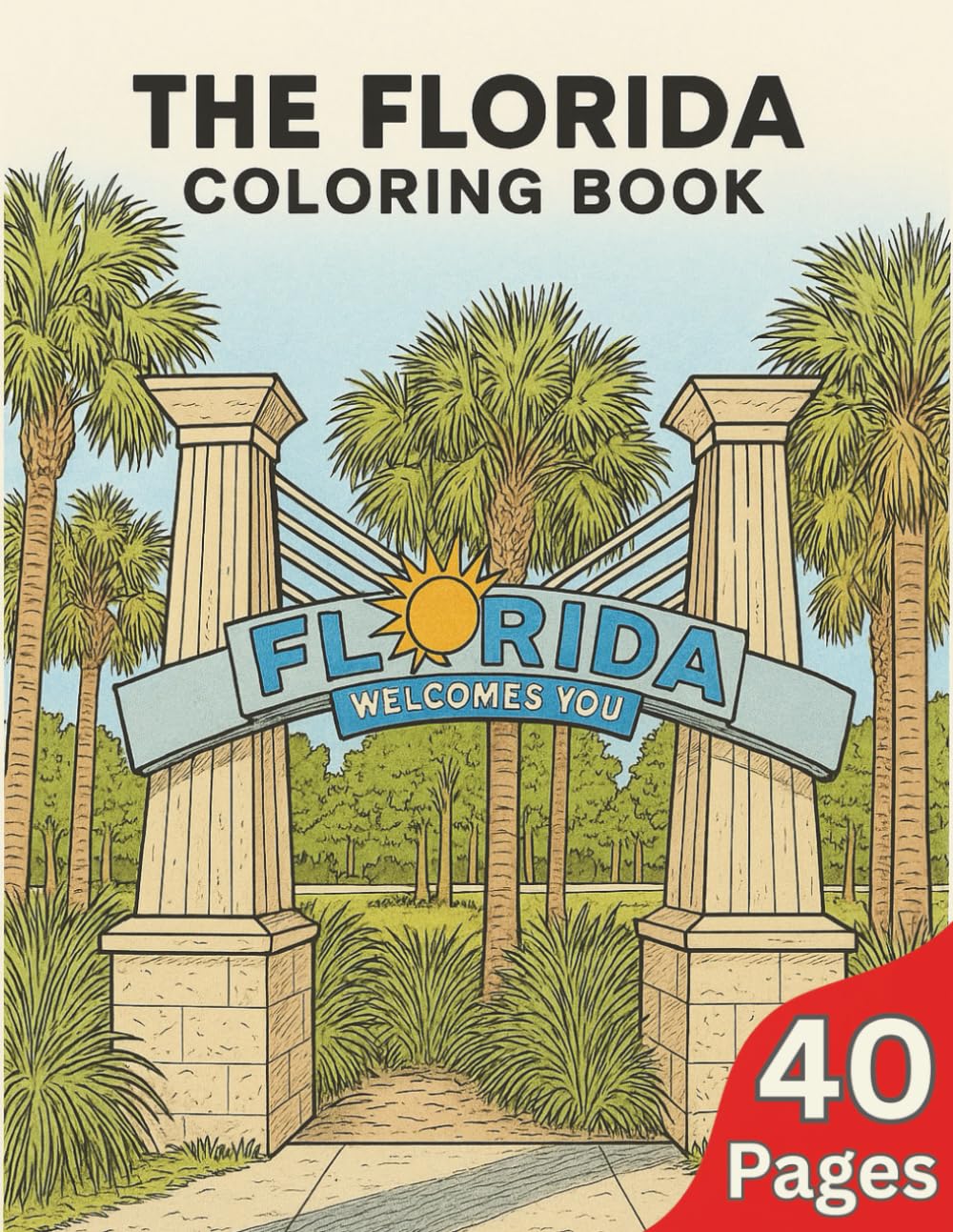 The Florida Coloring Book (Get it through Amazon)