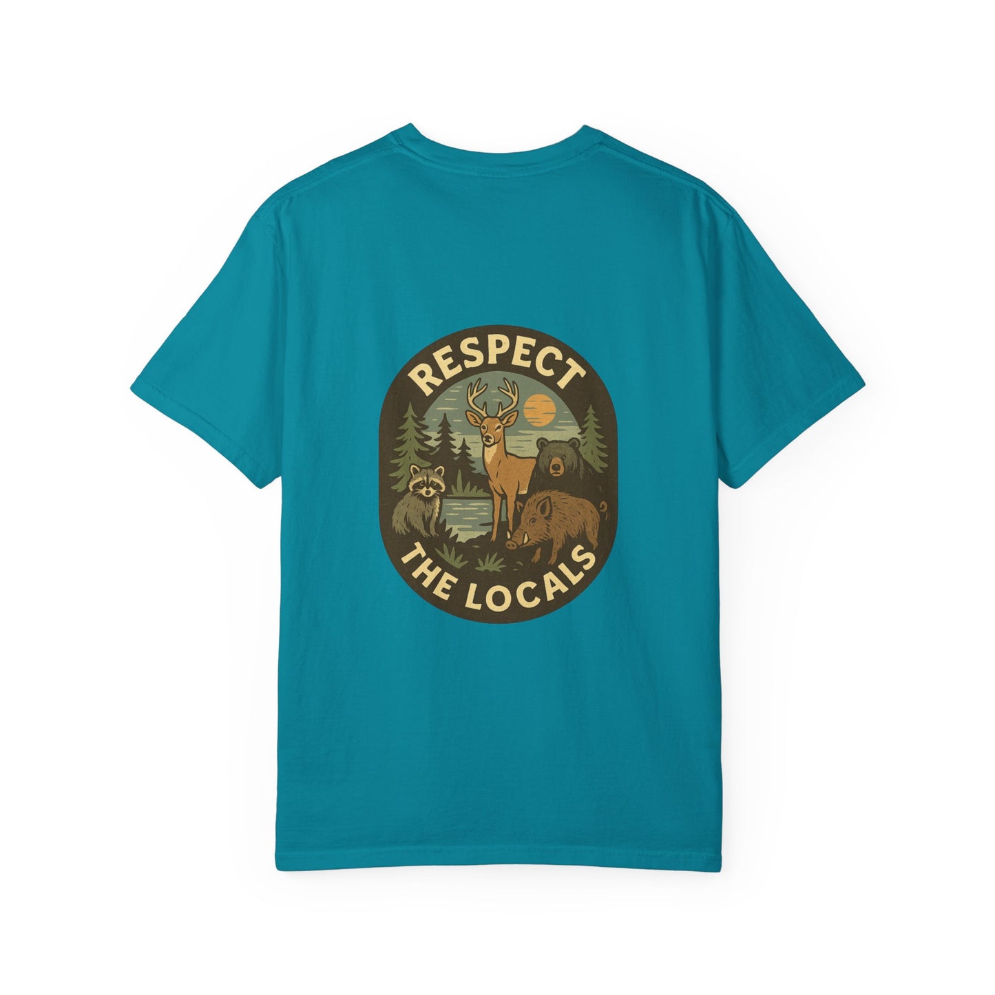 Respect the Locals: Surfs Up T-Shirt | Wear It Now | Preserve Wildlife | Jax Humor