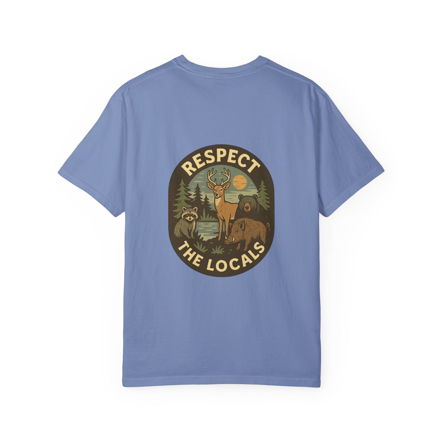 Respect the Locals: Surfs Up T-Shirt | Wear It Now | Preserve Wildlife | Jax Humor