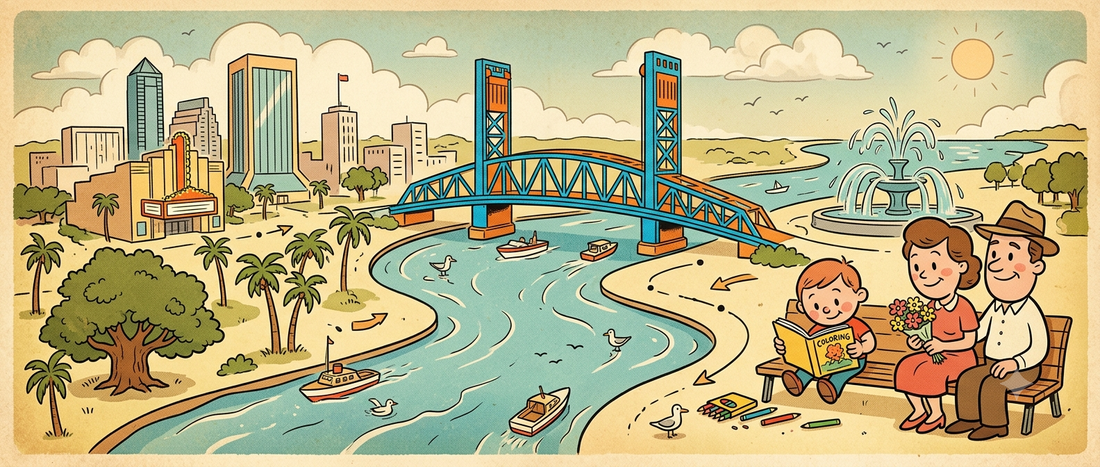 A Mother's Day or Father's Day Gift for a Jacksonville Native