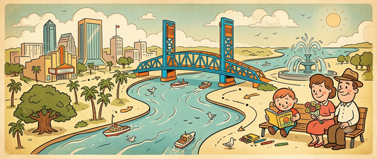 A Mother's Day or Father's Day Gift for a Jacksonville Native