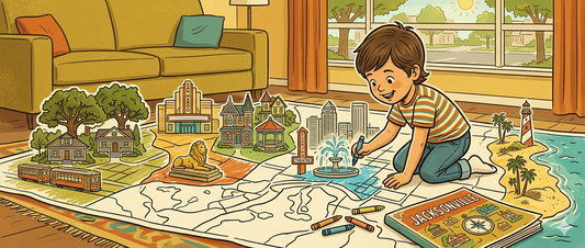 A Neighborhood-by-Neighborhood Tour of Jacksonville (In Coloring Pages)