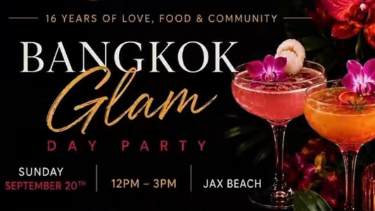 Buddha Thai Bistro celebrates 16 years in Jacksonville Beach with a three-hour Bangkok Glam party on September 20, 2026