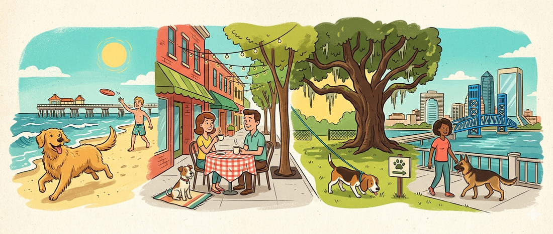 Dog-Friendly Restaurants in Jacksonville, FL (Patios, Parks, and Beaches)