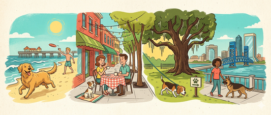 Dog-Friendly Restaurants in Jacksonville, FL (Patios, Parks, and Beaches)