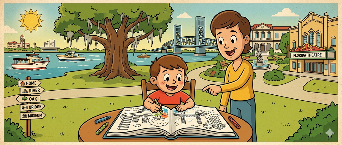 Homeschooling in Jacksonville? Teach Local History With Crayons