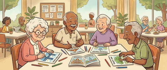 How Jacksonville Senior Centers Use Local Coloring Books for Community Programs