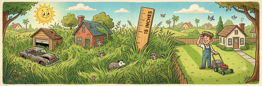 Jacksonville Grass Height and Nuisance Lot Laws: 15 Inches, Not 10