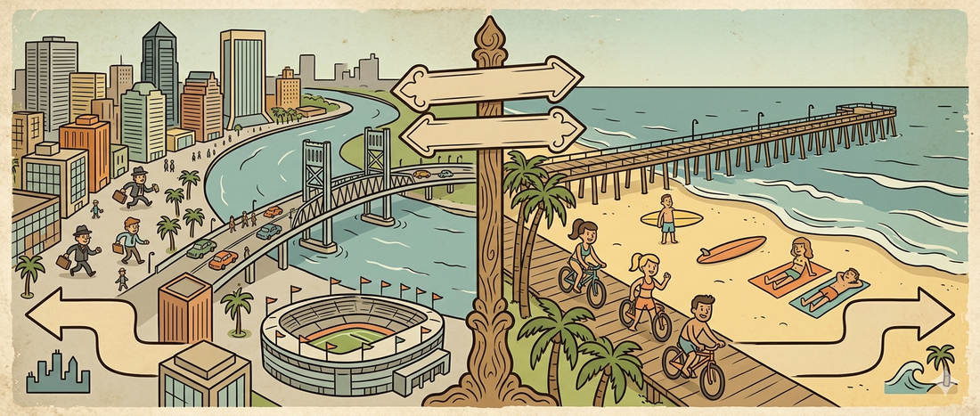 Jacksonville vs Jacksonville Beach: What's the Actual Difference?