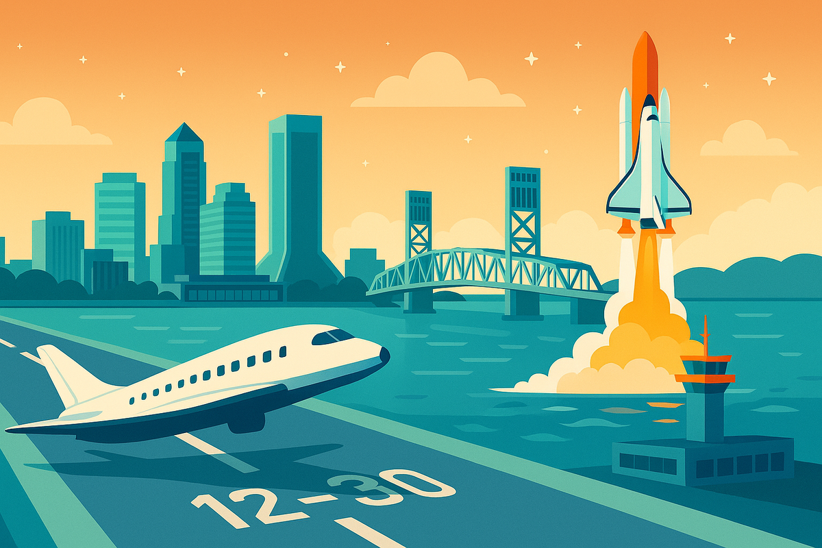 Jacksonville Space Port: Cecil Spaceport Upgrades + Offshore Rocket ...