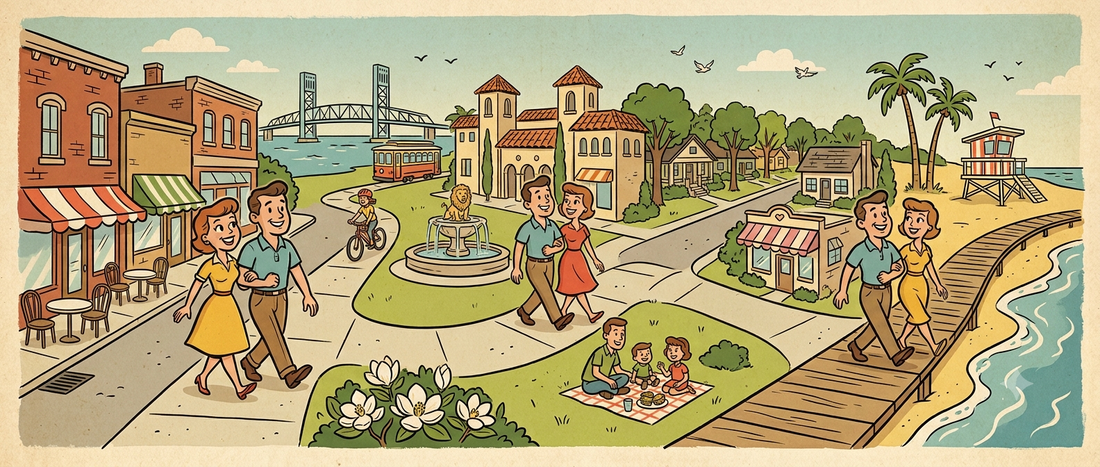 Most Walkable Neighborhoods in Jacksonville