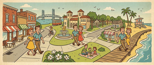 Most Walkable Neighborhoods in Jacksonville