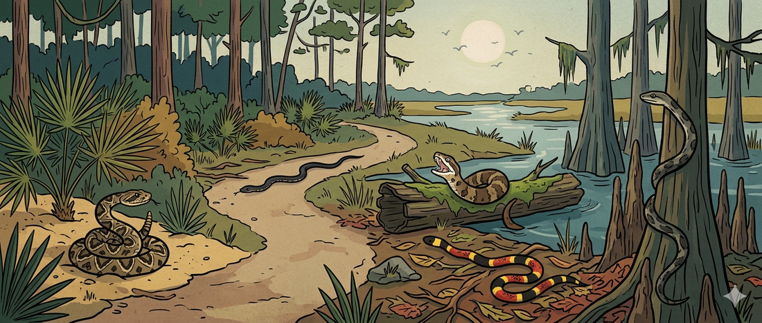 Snakes in Jacksonville, Florida: What You'll Actually Encounter
