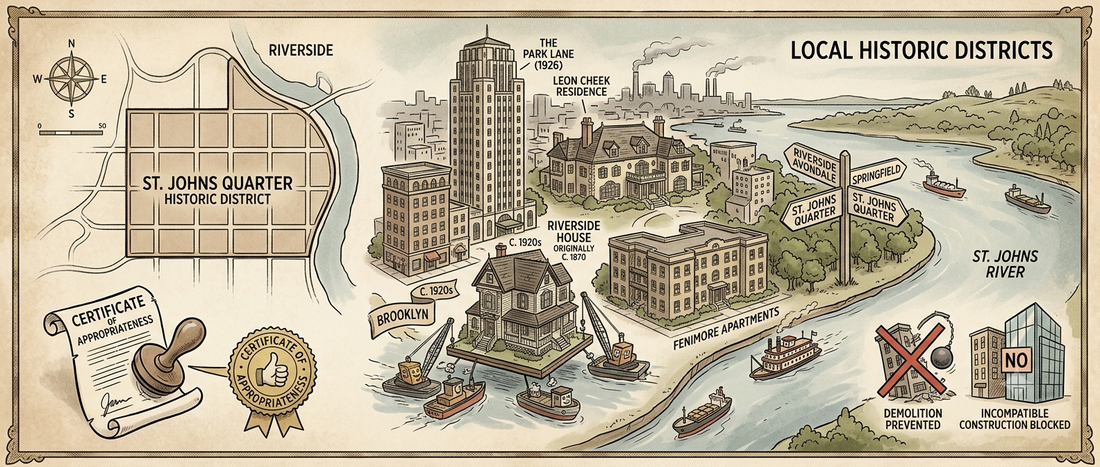 St. Johns Quarter Laws: Six Blocks With Their Own Historic Designation