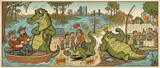 The Biggest Alligators Ever Caught in Jacksonville, FL and Northeast Florida