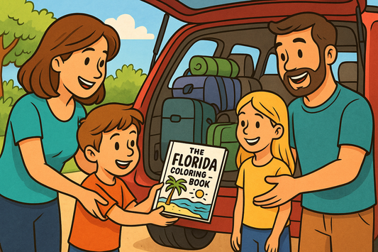 The Florida Coloring Book: The Perfect Travel Companion for Families Visiting Florida