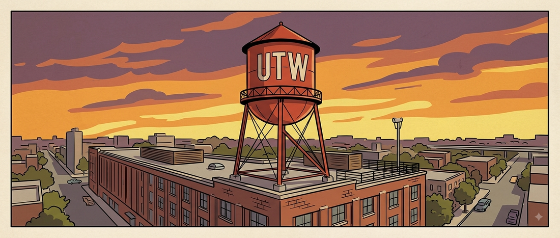 The UTW Water Tower: Jacksonville's Eastside Landmark