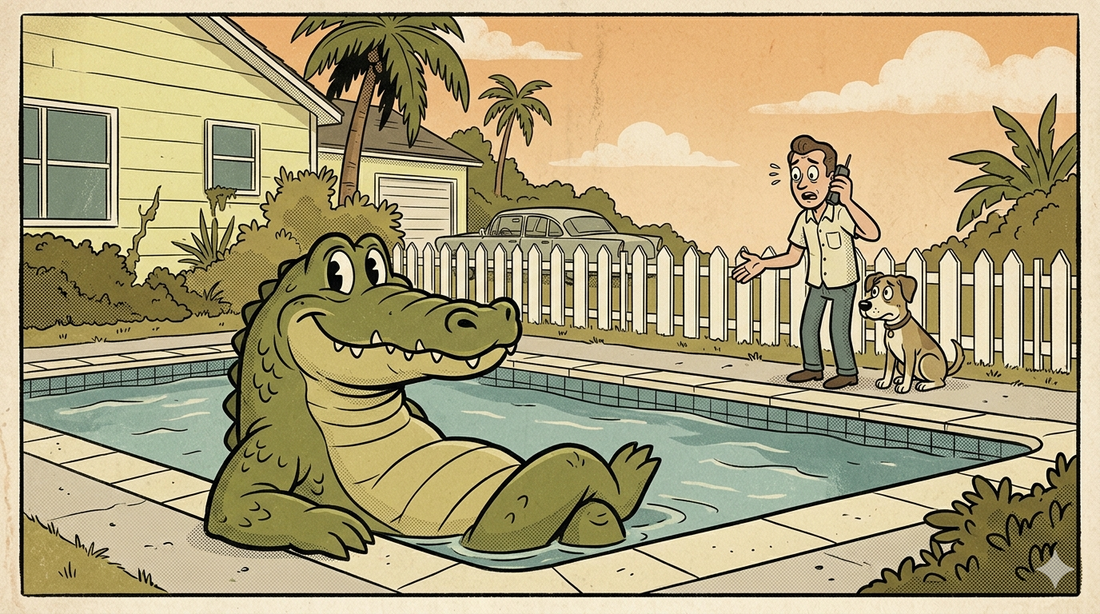 What to Do If You Find an Alligator in Your Yard or Pool