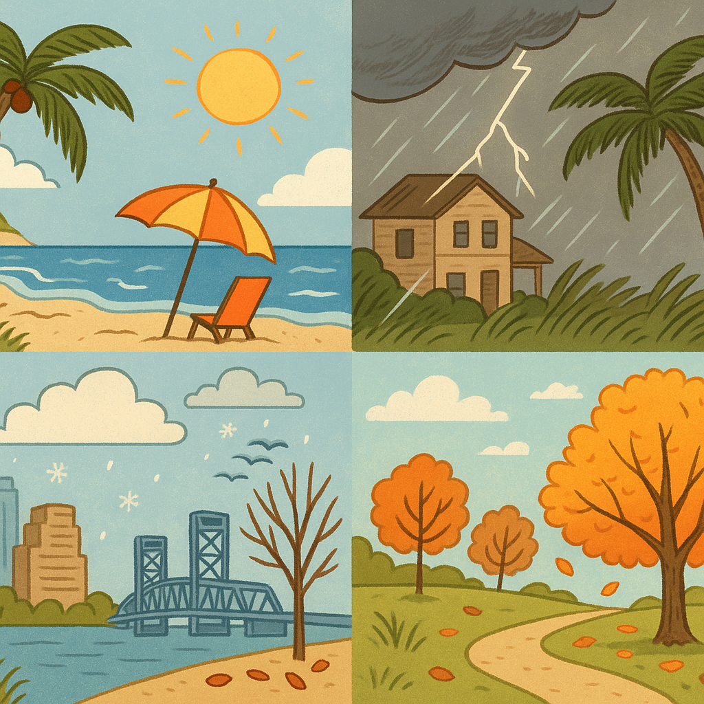 What’s the Weather Like in Jacksonville, Florida Year-Round? How to live through Hurricane Season