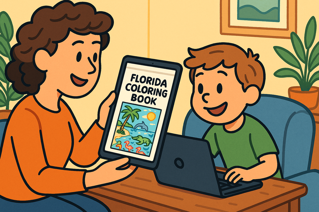 Where Can I Buy a Florida-Themed Coloring Book Online?