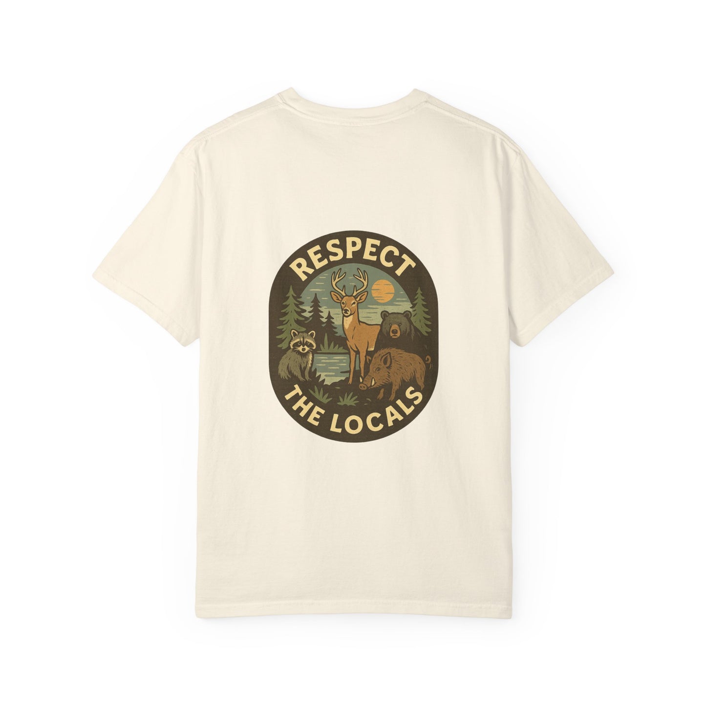 Respect the Locals: Surfs Up T-Shirt | Wear It Now | Preserve Wildlife | Jax Humor