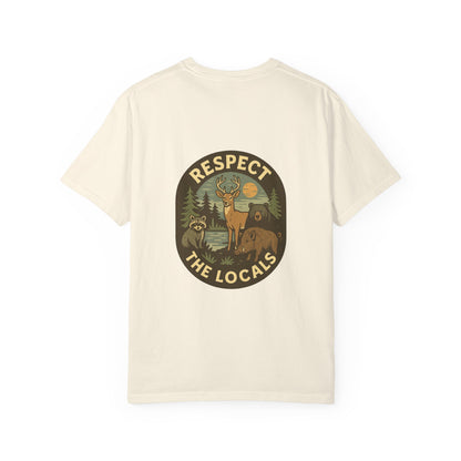 Respect the Locals: Surfs Up T-Shirt | Wear It Now | Preserve Wildlife | Jax Humor