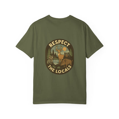 Respect the Locals: Surfs Up T-Shirt | Wear It Now | Preserve Wildlife | Jax Humor