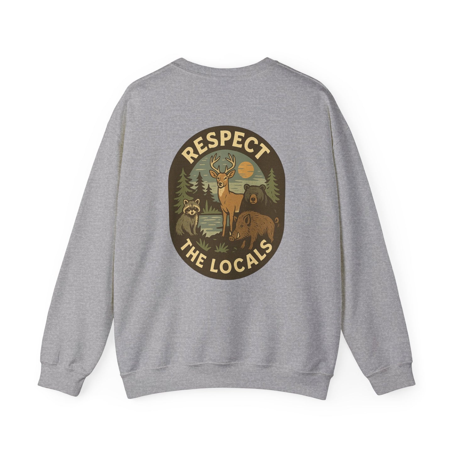 Respect the Locals: Surfs Up Sweater | Wear It Now | Preserve Wildlife | Jax Humor