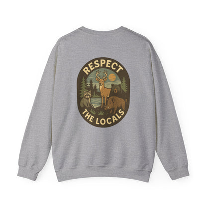 Respect the Locals: Surfs Up Sweater | Wear It Now | Preserve Wildlife | Jax Humor