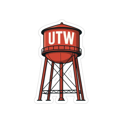 Union Terminal Warehouse Water Tower Sticker | Get Yours | Jax Humor
