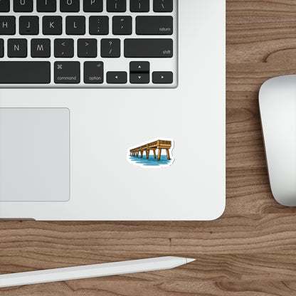 Jacksonville Beach Pier Sticker | Get Yours | Jax Humor