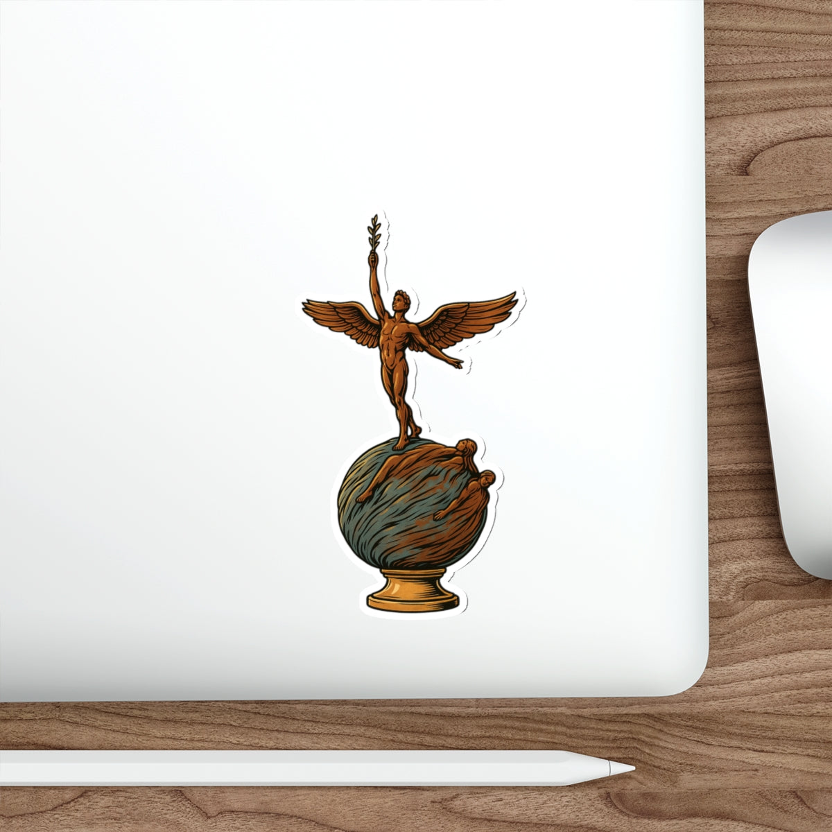 Memorial Park Life Sculpture Sticker | Get Yours | Jax Humor