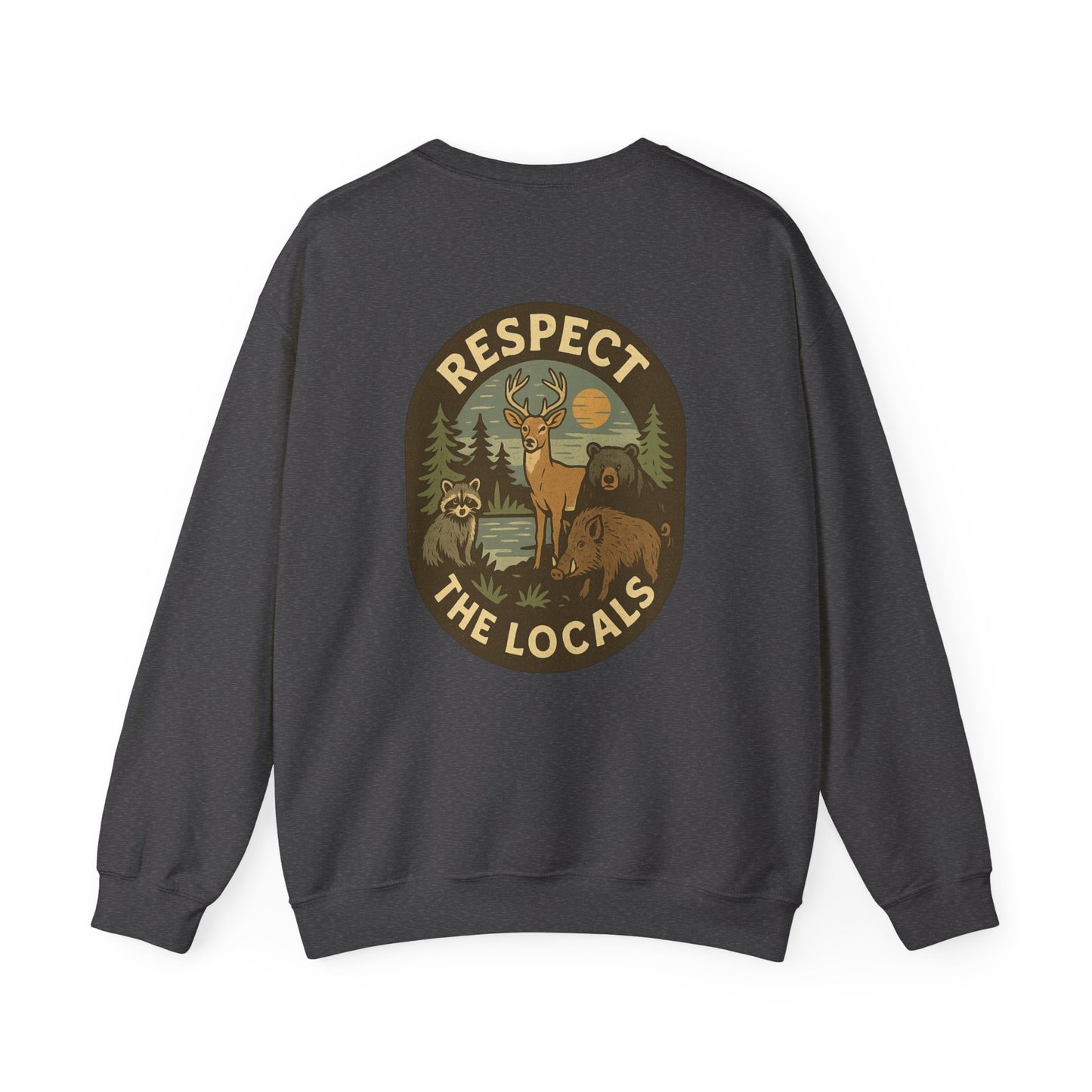 Respect the Locals: Surfs Up Sweater | Wear It Now | Preserve Wildlife | Jax Humor