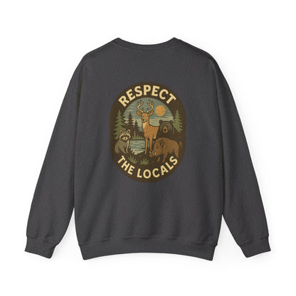 Respect the Locals: Surfs Up Sweater | Wear It Now | Preserve Wildlife | Jax Humor