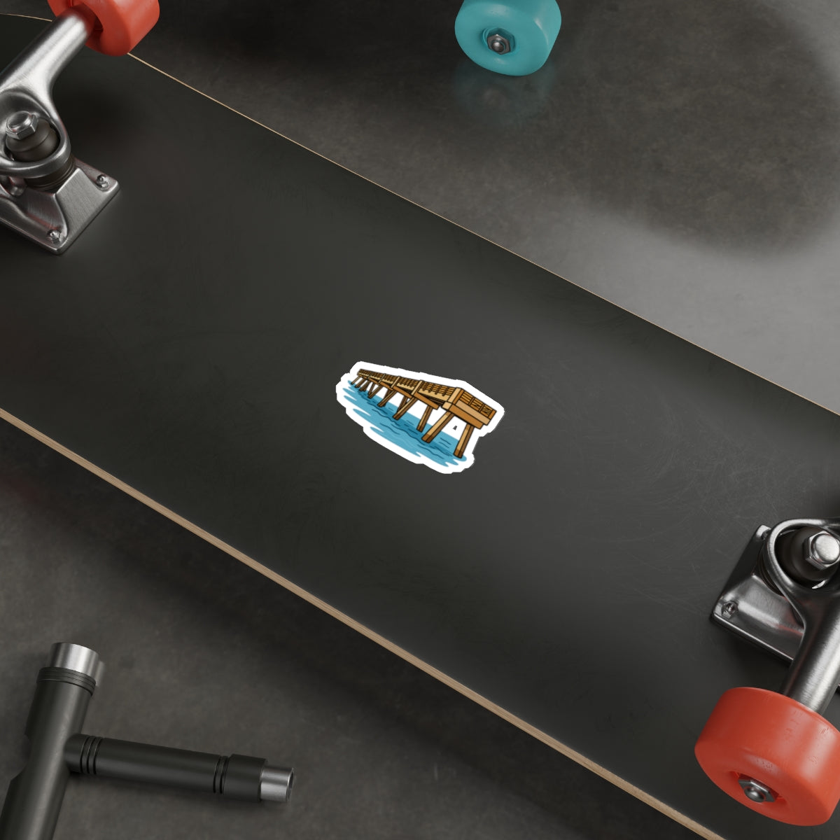 Jacksonville Beach Pier Sticker | Get Yours | Jax Humor