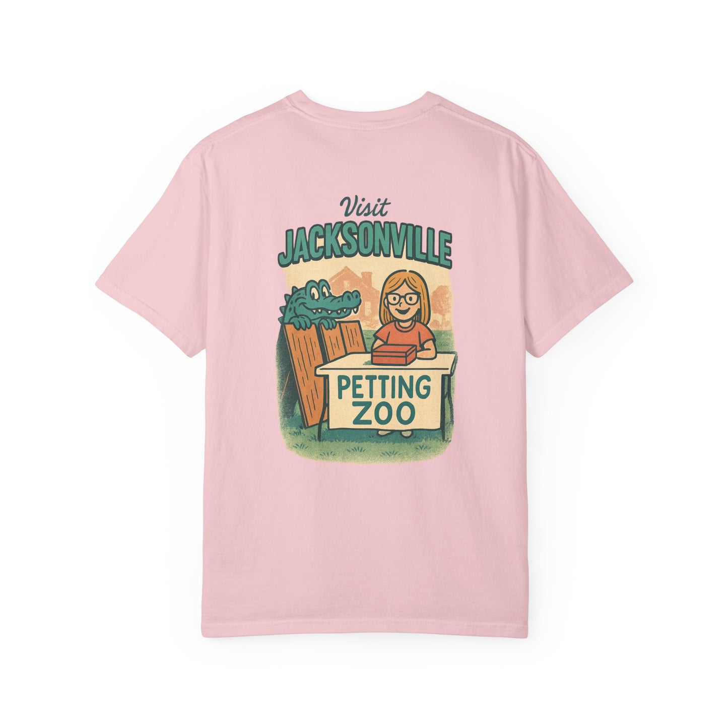 Jacksonville Petting Zoo: What Could Go Wrong | Retro Visit Jacksonville Graphic Tee