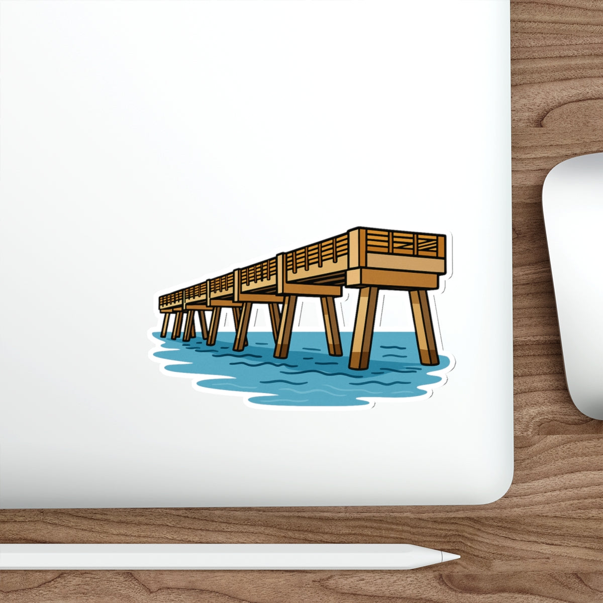 Jacksonville Beach Pier Sticker | Get Yours | Jax Humor
