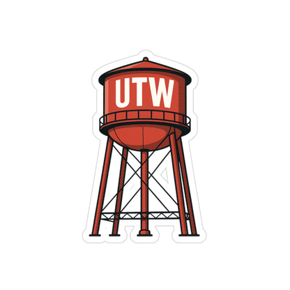 Union Terminal Warehouse Water Tower Sticker | Get Yours | Jax Humor