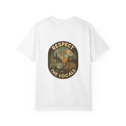 Respect the Locals: Surfs Up T-Shirt | Wear It Now | Preserve Wildlife | Jax Humor