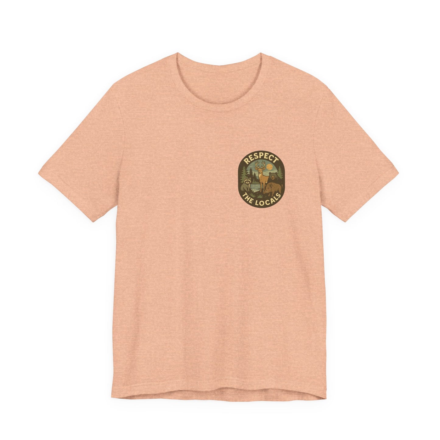 Respect The Locals Surf Tee | Get Yours Now | Jax Humor