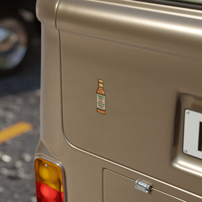 Angie's Peruvian Gold Sauce Outdoor Sticker | Get Yours Now | Jax Humor