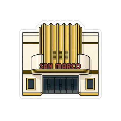 San Marco Theatre Sticker | Get Yours | Jax Humor